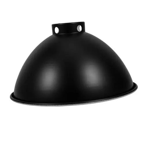Produktbild: CHILDWEET Reptilienleuchten Lampenabdeckungen für Reptilien Reptilien-Wärmelampenschirm Terrariumlampe terrarium zubehör Lampenschirmschutz für Reptilien Lampenschirmschale