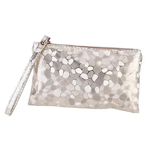 Produktbild: CHILDWEET Schicke Goldene Geldbörse Handtasche Damen Modische Geldbörse Geldbeutel für Frauen Handtasche Geldbörse