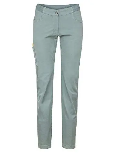 Produktbild: Chillaz W Jessy Pant Grün - Komfortable elastische Damen Baumwoll Kletterhose, Größe 36 - Farbe Grey Green