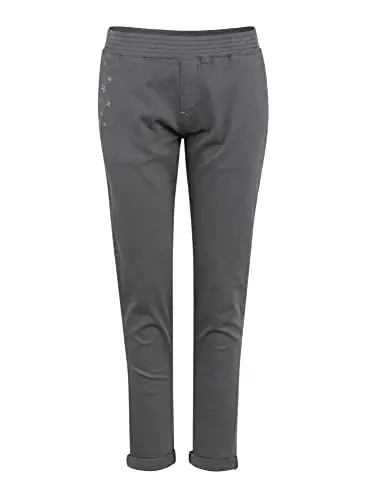 Produktbild: Chillaz W Steffi Pant Grau - Bequeme vielseitige Damen Kletterhose, Größe 38 - Farbe Anthrazit