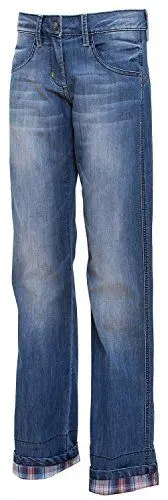 Produktbild: Chillaz W Working Pant Blau - Klassische elastische Damen Kletterhose, Größe 34 - Farbe Indigo