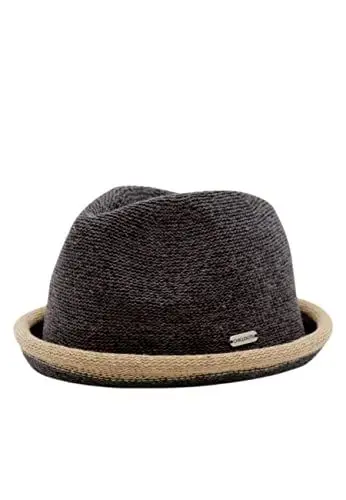 Produktbild: CHILLOUTS Boston Hat - Pork Pie Hut Herren/Damen, 100% Polyester, Sommer Trendhut, Breaking Bad/Rocky Stil, Crushable, S-M/L-XL