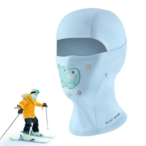 Produktbild: CHIMONA Kinder Sturmhaube Winter, Warm Balaclava Winddicht Gesichtsmaske Skimaske Sturmmaske für Jungen Mädchen, Outdoor Sports Radfahren, Skifahren, Fahrrad