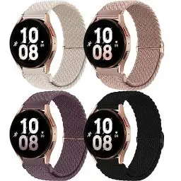 Produktbild: chinbersky 22mm Nylon Geflochtenes Armband Kompatibel mit Samsung Galaxy Watch 3 45mm/Galaxy Watch 46mm/Gear S3 Classic/Frontier, für Huawei Watch GT/GT 2 46mm/Watch GT2e/GT2 Pro/Garmin Vivoactive 4