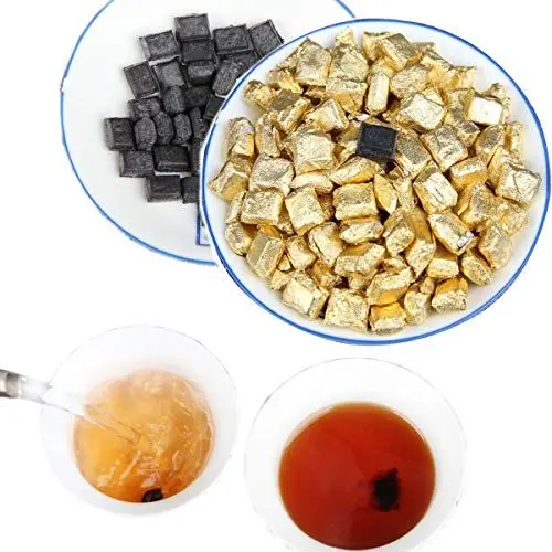 Produktbild: Chinesischer Pu'er Tee Reifer Puer-Tee Schwarzer Tee Tieftemperatur-Instant-Tee-Creme Gekochter Tee Alte Bäume Pu Erh Tee (100)
