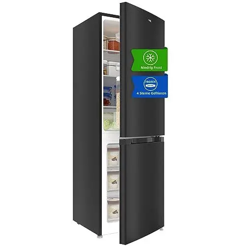 Produktbild: CHIQ FBM157L42 Freistehender Kühlschrank mit Gefrierfach 157L,Kühl-Gefrierkombination, Low-frost, 144 cm hoch,47 cm breit,Ultraleise 39 db,12 Jahre Garantie auf den Kompressor
