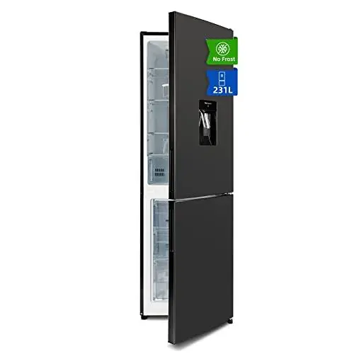 Produktbild: CHIQ FBM228NE4DE Kühlschrank mit Wasserspender, 231L（161/70L| Freistehender Kühl-Gefrierkombination 170cm Höhe, 47 cm Breit, No Frost,Multi-Air Flow, 12 Jahre Garantie auf den Kompressor