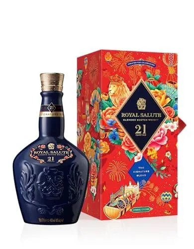 Produktbild: Chivas Regal Royal Salute FY24 Lunar New Year Special Design Edition, 21 Jahre gereifter Blended Scotch Whisky, Geschenk-Idee, 40% Vol., 700ml