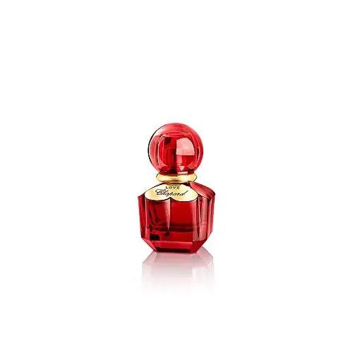 Produktbild: Chopard Love 30 ml – Eau de Parfum für Frauen – Würziger Blumenduft – Prächtige Noten von sechs ausgewählten Rosen, Jasmin, Mandarine und Patchouli – Parfum Damen – Roter Glasflakon