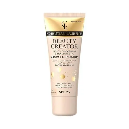 Produktbild: Christian Laurent Beauty Creator- Lightweight Smoothing & Hydrating Foundation-Serum with SPF25 No. 5 Porcelain - 30 ml