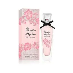 Produktbild: Christina Aguilera - Definition Eau de Parfum, leichtes Parfüm, mit Mandarine, Orchidee und Amber, blumige und zitrische Noten, erfrischender Duft, ideal für den Sommer, Parfüm für Damen - 30 ml