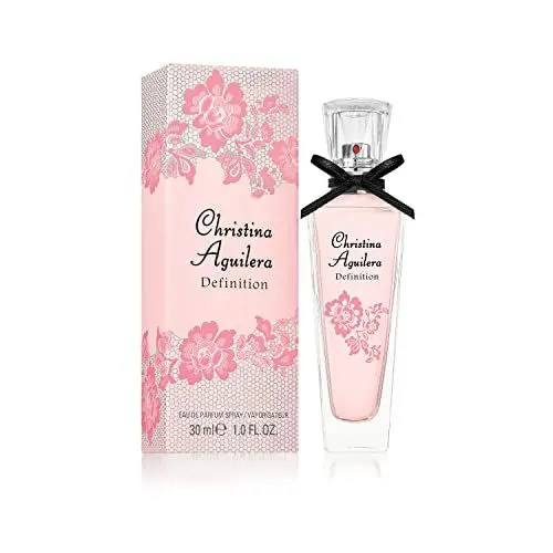 Produktbild: Christina Aguilera - Definition Eau de Parfum, leichtes Parfüm, mit Mandarine, Orchidee und Amber, blumige und zitrische Noten, erfrischender Duft, ideal für den Sommer, Parfüm für Damen - 30 ml