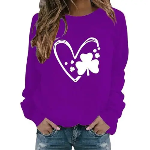 Produktbild: Christmas Deals Clearance Pullover Blau Damen Sweatshirt Mit Daumenloch Damen Someday Pullover Damen Sweatjacke Damen Dicke Kordel Frauen+Sexy+Bekleidung Pluesch Fleece Damen Sale Clearance