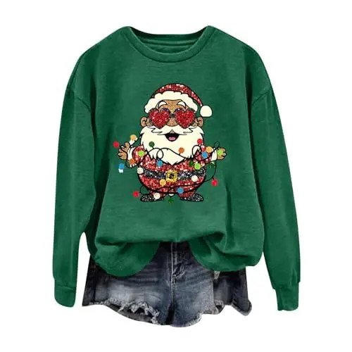 Produktbild: NIUREDLTD weihnachtskleid Damen, kuschel Jumpsuit Herren Weihnachts Hoodie Kinder kostüme übergröße Christmas Christmas Hoodie Damen weihnachtskleid Weihnachtspullover Jungen Weihnachts Onesie