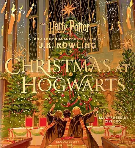 Produktbild: Christmas at Hogwarts: A joyfully illustrated gift book featuring text from ‘Harry Potter and the Philosopher’s Stone’