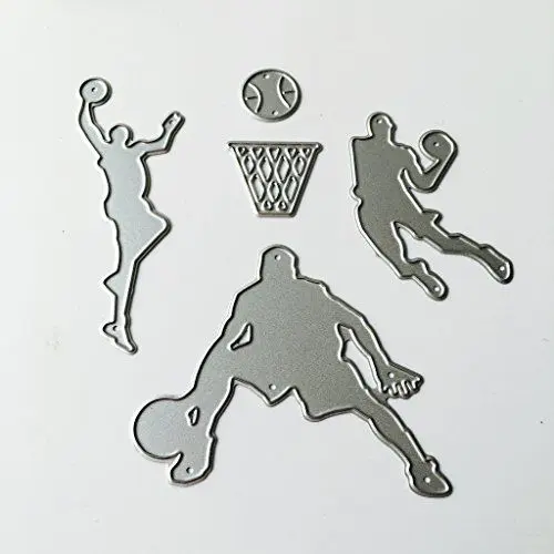 Produktbild: Christol Basketball Team Stanzformen Schablone DIY Scrapbooking Album Papier Karte Prägung