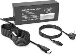 Produktbild: Chromebook Ladegerät, 45W USB C Laptop Netzteil für Lenovo ThinkPad Yoga Acer Dell XPS HP Chromebook Asus Samsung Chromebook Netzteil Ladekabel Laptop Typ C Charger Laptop Ladekabel