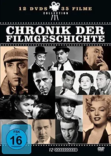 Produktbild: Chronik der Filmgeschichte (12 DVDs)