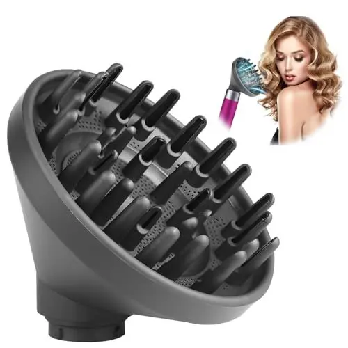 Produktbild: Diffusordüse für Dyson für Airwrap Styler HS08 HS05 HS03 HS01, Styler Aufsatz Diffusordüse, Haarstyling-Zubehör Werkzeuge, umwandelbar für Airwrap Styler in einen Haartrockner
