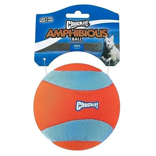 Produktbild: ChuckIt Amphibious Unsinkable Mega Ball Water Fetch for Medium & Large Dogs
