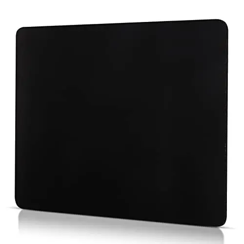 Produktbild: CHUQING Mauspad klein Gaming Mini Mousepad rutschfest für PC, Laptop, Homeoffice und Büro,schwarz,24 x 20 cm