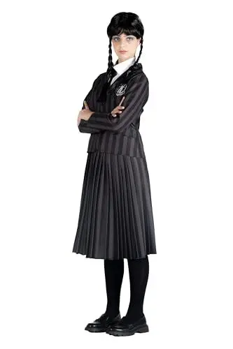 Produktbild: Ciao 11320 Wednesday Addams Disguise, Black, Grey, Size XS