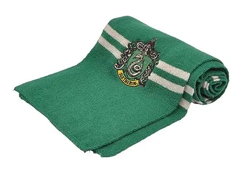 Produktbild: Ciao Slytherin Scarf Official Harry Potter with Embroidered Emblem