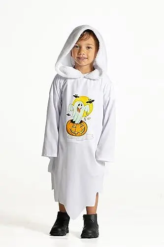 Produktbild: Ciao- Baby Ghost costume disguise hooded tunic unisex baby (Size 1-2 years)