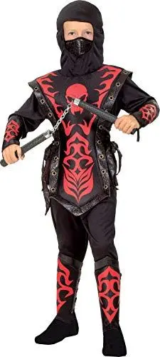 Produktbild: Ciao Skull Ninja Kostüm Verkleidung Junge (Größe 7-9 Jahre)