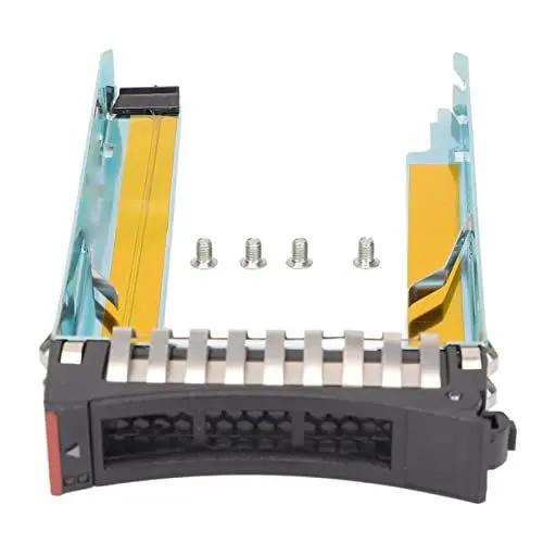 Produktbild: ciciglow 2,5 Zoll Festplatteneinschub, SAS SATA HDD Einschub Caddy Festplattenhalterung Metallhalterung für IBM X3850 X3950 X3650 M2 M3 X5