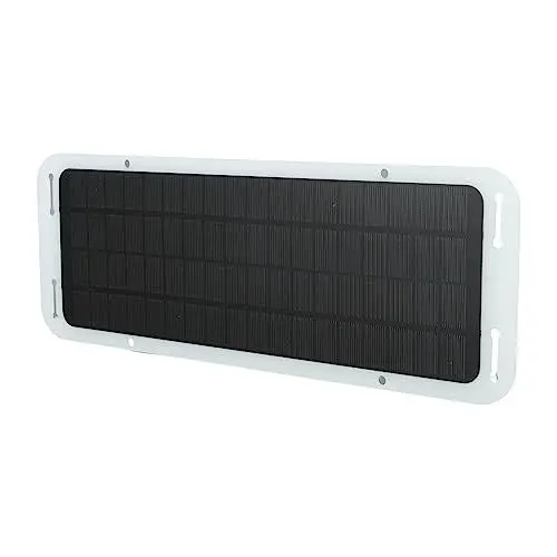 Produktbild: ciciglow 5W Tragbares Solarpanel-Kit, 12V Solar-Batterie-Panel Mono Kristallines Silizium-OBD-Ladegerät für Boots Wagen Wohnmobil-Motorrad Marine-Automobil