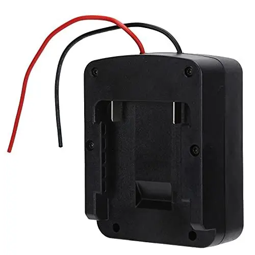 Produktbild: ciciglow Akku-Konverter-Adapter, Akku-Adapter für 18V Lithium-Akku Adapter Dock Power Connector Schwarz