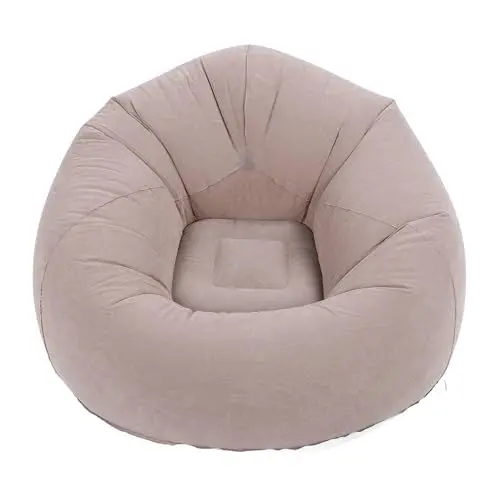 Produktbild: Aufblasbarer Loungesessel, Sitzsack, Tragbares Sofa, Couch für Wohnzimmer, Schlafzimmer, Balkon, Lesezimmer, Grau
