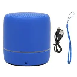 Produktbild: ciciglow Bluetooth-Lautsprecher, Tragbarer Bluetooth 5.0-Lautsprecher Tragbarer Kabelloser Stereo-Lautsprecher mit Satten Bässen und Farbigen Lichtern für Reisen Im Freien(Blau)