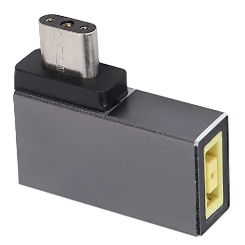 Produktbild: ciciglow DC-Buchse auf 3-Pin-Netzteil, Tragbares 230-W-Konvertierungskabel, Laptop-Konverter für Razer-Laptop-Netzteil, DC-Buchse (Quadratische Buchse auf 3Pin)