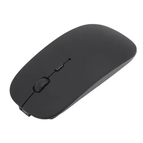 Produktbild: ciciglow Drahtlose Maus, Tragbare Bluetooth-Maus 800/1200/1600 Einstellbare DPI, Leise Computermaus für, für Air, für Pro, für Laptop (Black)