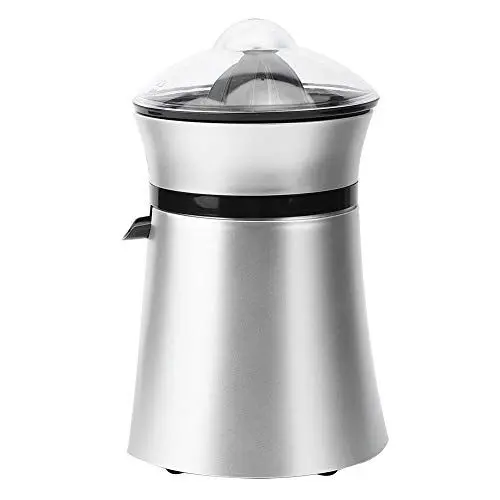 Produktbild: ciciglow Elektrischer Zitruspresse, 400ml Elektrischer Orangen-Zitronen-Presse-Extraktor 50W 220V Edelstahl-Fruchtpresse für Orangen-Grapefruit-Zitrone-Limette