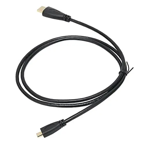Produktbild: ciciglow Micro-HDMI-zu-HDMI-Kabel Gold-Anschlüsse,Hochgeschwindigkeits-HDMI-Typ-A-zu-HDMI-Typ-D-Verlängerungskabel,Haltbares und Verschleißfestes HDMI-Kabel Geeignet für HDTV 1,4 V 1 M