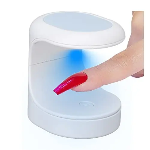 Produktbild: ciciglow Mini LED UV Nageltrockner, 16W UV/LED Nagellampe Nageltrockner UV Lampe Nägel für Gel Nagellack Poly Builder Nagel Gel Gel Nagelkunstwerkzeuge für Einzelfinger, 60s