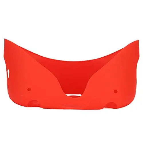 Produktbild: ciciglow Silikon-VR-Gesichtsabdeckung für Oculus Quest 2, VR-Brille Silikon-Schutzhülle Kratz- und Stoßfestigkeit VR-Headset-Schutzhülle für Oculus Quest 2(rot)