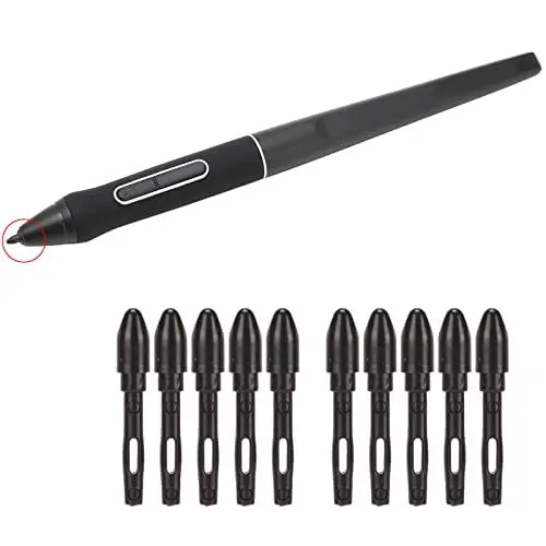 Produktbild: Stylus Pen Nibs, 10 Stück PN05 Hochempfindliche Touch Stylus Pen Ersatzspitzen für PW500 PW507 Battery Stylus