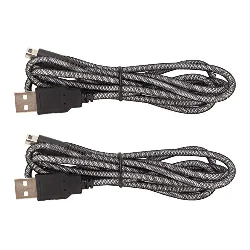 Produktbild: ciciglow für 3DS USB-Ladekabel, 2 Stück 5 Fuß USB-Netzkabel Ladekabel für 2DS 3DS 3DS XL Neu 3DS Neu 3DS XL Neu 2DSXL NDSI NDSI LL
