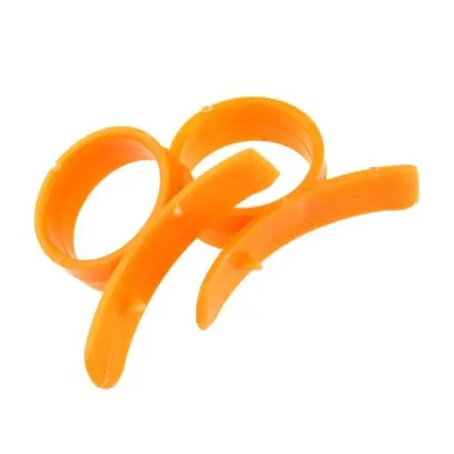 Produktbild: Ciieeo 10St Zitronenschäler einfacher Orangenschäler Finger-Orangenschäler Orangensaftschäler Zitrusfruchtschäler Orangenschalenschneider Fruchtschalenschäler Orangenschneider