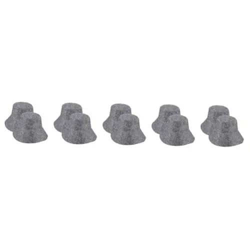 Produktbild: Ciieeo 10 STK Sauna-haartuch Haarduschhaube Haarkappe Für Die Dusche Badekappe Für Damen Sauna-Badekappe Badehut Russischer Saunahut Saunazubehör Sauna-haarkappe Badehaushut Gefühlt