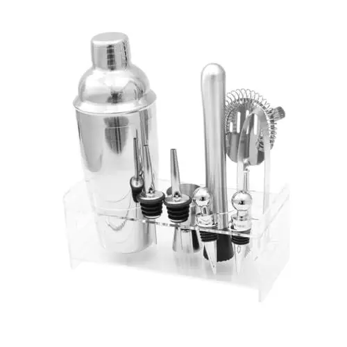 Produktbild: Ciieeo Komplettset Mit 750 Ml Cocktail-Shaker Und Sieb Aus Edelstahl Für Partys Zu Hause