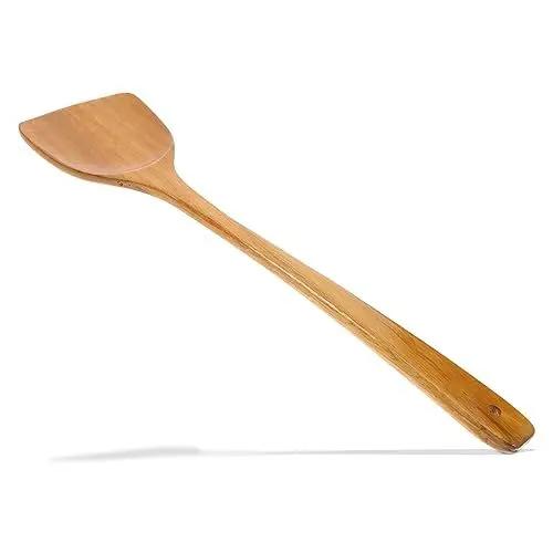 Produktbild: Ciieeo 1Stk Holzspatel küchenmaschiene kochgeschirr Pfannenwender easy putz Holzlöffel Grillspatel Bratpfannen antihaftbeschichtet wok Kochspatel aus Holz Küchenutensilien Hölzern Brown