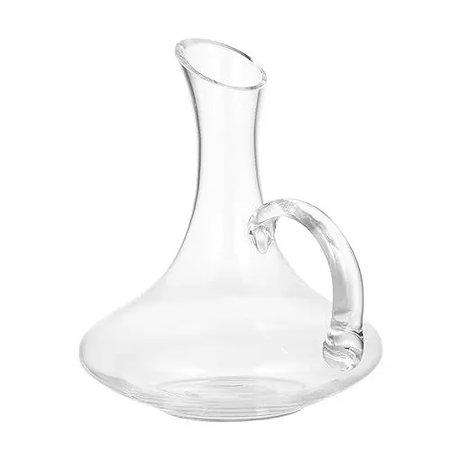 Produktbild: Ciieeo 1pc Glas Wein Karaffe Mit Griffen Rotwein Dispenser Glas Für Home Partys Bars