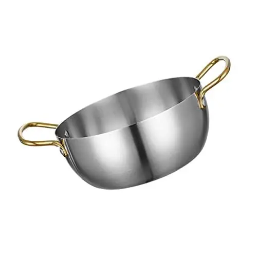 Produktbild: Ciieeo Verdickter Suppentopf Edelstahlpfanne Mit Griff Zum Einfachen Kochen Und Servieren