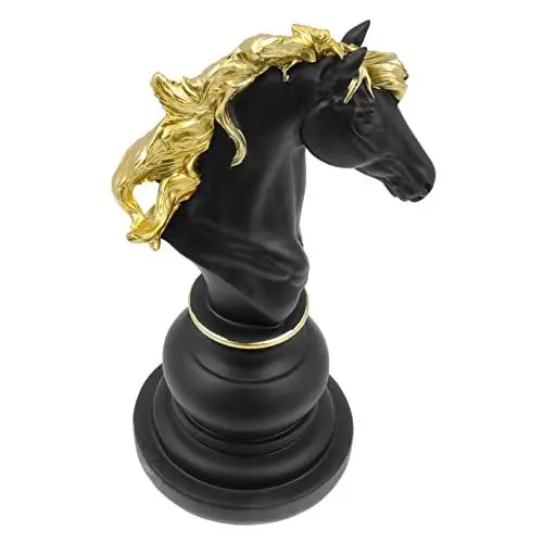 Produktbild: Ciieeo Künstlerische Harz Schach Ornamente Einzigartige Schach Stücke Hause Desktop Schmuck