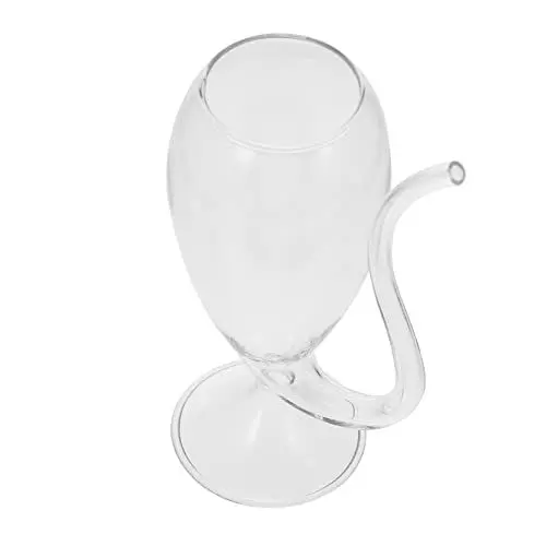 Produktbild: Ciieeo 1Stk Tasse Weingläser ohne Stiel -Martini kreativer Trinkbecher rote Brille Weinkaraffe whiskey glasses merksam sektglas to go wassergläser Glas Martini-Gläser